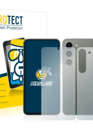 BROTECT AirGlass Protection d'écran en verre pour Samsung Galaxy S23 Plus (Avant+Arrière) Produit De Marque