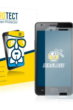 BROTECT AirGlass Protection d'écran en verre pour Samsung Galaxy S2 Retour Gratuit