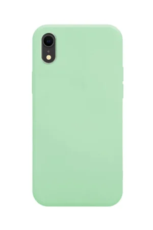Expédié Aujourd’hui ShieldCase Coque silicone Pantone iPhone Xr (vert clair)