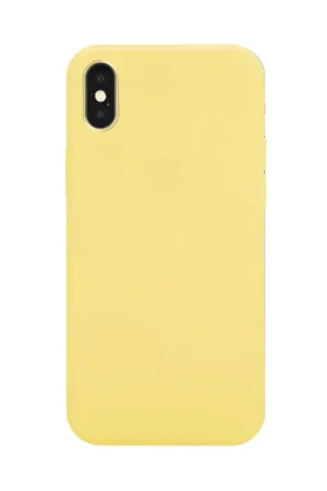 ShieldCase Coque silicone Pantone iPhone Xs Max (jaune) Commander Vite