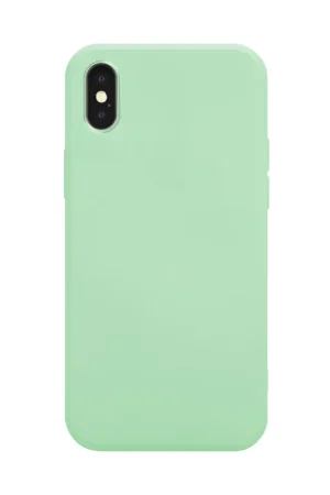 Soldes ShieldCase Coque silicone Pantone iPhone Xs Max (vert clair)
