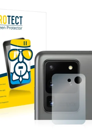 Petit Prix BROTECT AirGlass Protection d'écran en verre pour Samsung Galaxy S20 Ultra (Caméra UNIQUEMENT)