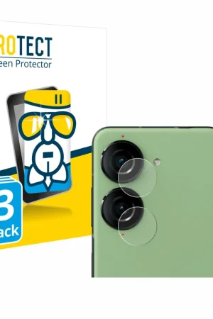 3 Pièces BROTECT AirGlass Protection d'écran en verre pour ASUS ZenFone 10 (Caméra UNIQUEMENT) Vente Directe