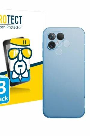 Certifié 3 Pièces BROTECT AirGlass Protection d'écran en verre pour Fairphone 5 (Caméra UNIQUEMENT)