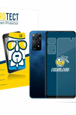 BROTECT AirGlass Protection d'écran en verre pour Xiaomi Redmi Note 11 Pro 5G (Avant+Caméra) Haute Qualité