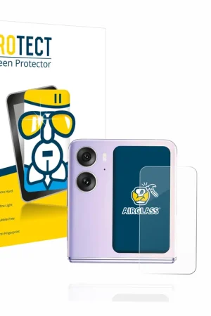 Nouveauté BROTECT AirGlass Protection d'écran en verre pour Oppo Find N2 Flip (Affichage arrière)