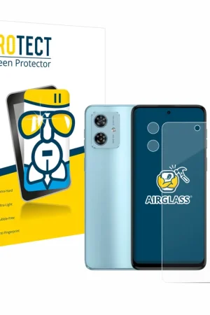 Nouveauté BROTECT AirGlass Protection d'écran en verre pour Motorola Moto G54 (Avant+Caméra)