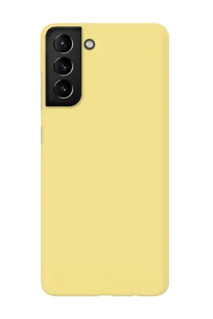 Promotion xoxo Wildhearts Coque silicone Pantone Samsung Galaxy S21 (jaune)