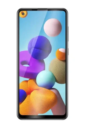 Authentique VERRE TREMPE OPTIGUARD GLASS PROTECT NOIR SAMSUNG GALAXY A21s