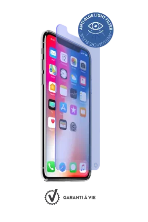 Protège écran Apple iPhone 11 Pro Anti Lumière Bleue Garanti à vie Force Glass Dernier Modèle