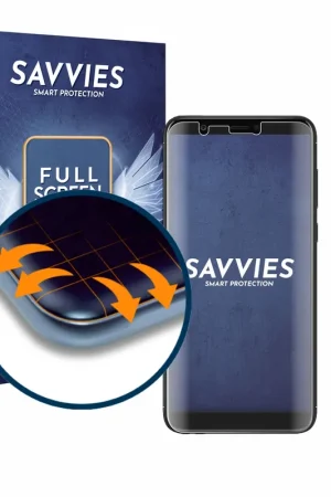 Offre Exclusive 4 Pièces Savvies Full-Screen Protection Ecran pour Huawei P smart 2018