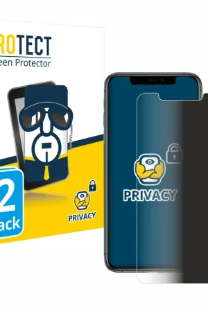 Remise 2 Pièces BROTECT Protecteur d'écran Privacy Clear pour Apple iPhone 11 Pro Max