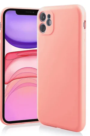 Meilleur Choix ShieldCase Coque silicone avec protection caméra iPhone 11 (rose)