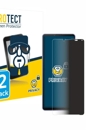 Réduction 2 Pièces BROTECT Protecteur d'écran Privacy Clear pour Sony Xperia 10 IV