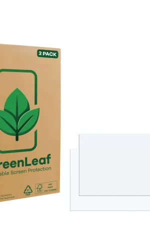 2 Pièces ScreenLeaf Clear Protection d'écran durable pour Smartphones et téléphones portables avec 5.6 pouce Ecrans [122 mm x 76 mm, 16:10] Livraison Gratuite