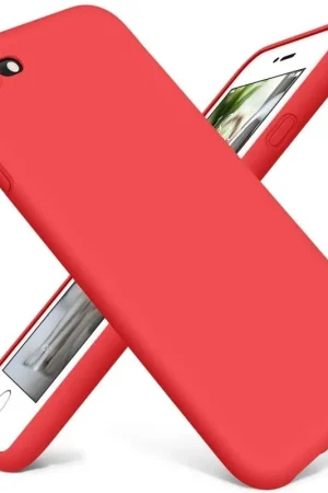 ShieldCase Coque silicone avec protection caméra iPhone 7/8 (rouge) Meilleur Choix