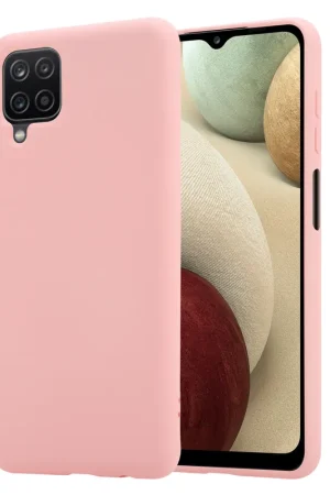 ShieldCase Coque silicone Samsung Galaxy A12 (rose) Haute Qualité