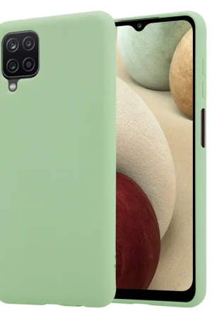 Prix Choc ShieldCase Coque silicone Samsung Galaxy A12 (vert clair)