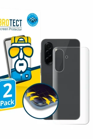 Offre Exclusive 2 Pièces BROTECT Flex Full-Cover film de protection pour Samsung Galaxy A36 5G (Arrière)