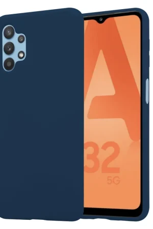 ShieldCase Coque silicone Samsung Galaxy A32 5G (bleu) Paiement Sécurisé