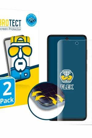 Paiement Sécurisé 2 Pièces BROTECT Flex Full-Cover film de protection pour Motorola Moto G82 5G