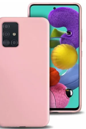 ShieldCase Coque silicone Samsung Galaxy A51 (rose) Meilleur Prix