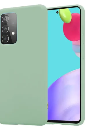 ShieldCase Coque silicone Samsung Galaxy A52 (vert clair) Prix Choc