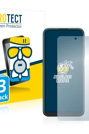 Paiement Sécurisé 3 Pièces BROTECT AirGlass Matte Protection d'écran en verre mat pour Nokia X20