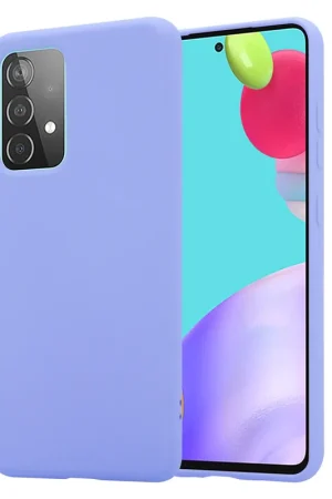 ShieldCase Coque silicone Samsung Galaxy A52s (violette) Pas Cher