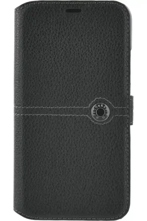 Haute Qualité Etui pour iPhone X - folio Façonnable noir
