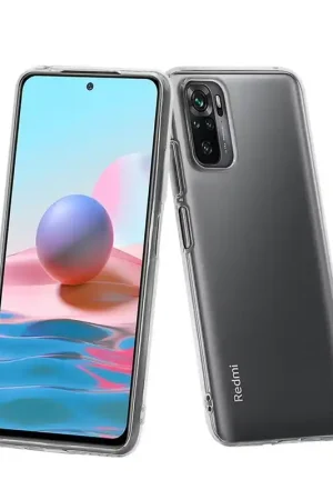 Prix Promo Coque Xiaomi Redmi Note 10 5G - Muvit for Change - souple transparente