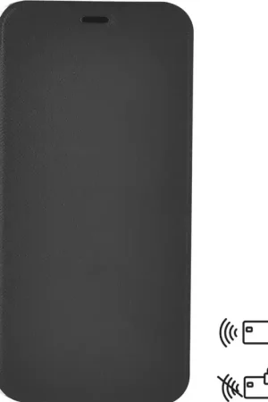 Réduction Etui folio noir pour iPhone X