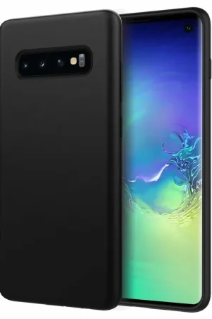 Usine Directe ShieldCase Coque silicone Samsung Galaxy S10 (noir)
