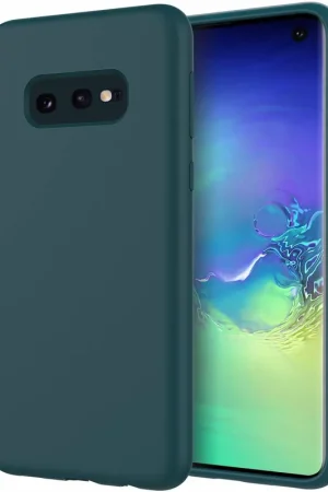 Shieldcase Coque en silicone Samsung Galaxy S10e (bleu) Commander Vite