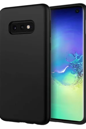 ShieldCase Coque silicone Samsung Galaxy S10e (noir) Solde