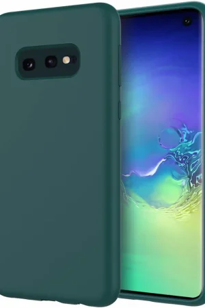 ShieldCase Coque silicone Samsung Galaxy S10e (vert) Nouvel Arrivage