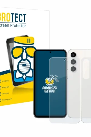 BROTECT AirGlass Matte Protection d'écran en verre mat pour Samsung Galaxy S23 FE (Avant+Arrière) Vente Flash
