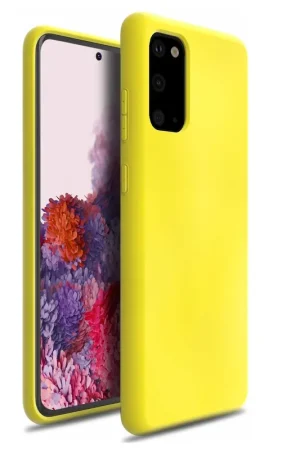 ShieldCase Coque silicone Samsung Galaxy S20 (jaune) Must-Have