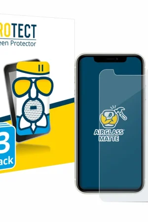 3 Pièces BROTECT AirGlass Matte Protection d'écran en verre mat pour Apple iPhone 11 Achat Immédiat