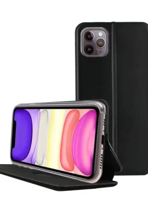 Promotion Etui folio Business avec fermeture aimantée pour iPhone 11 PRO MAX