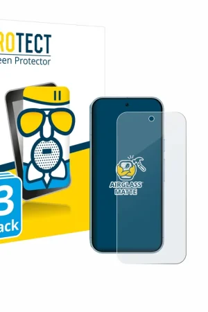 3 Pièces BROTECT AirGlass Matte Protection d'écran en verre mat pour Google Pixel 9 Usine Directe