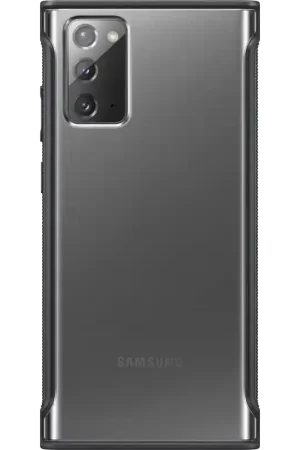 Offre Limitée Coque Renforcée Samsung G Note 20 Clear Protective Contour Noir Samsung