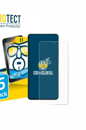 6 Pièces BROTECT HD-Clear Film de protection d'écran pour Motorola Signature Seulement Aujourd’hui
