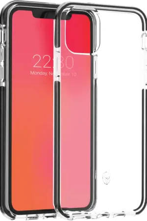 Coque Renforcée iPhone 11 Pro Max LIFE Garantie à vie Contour Gris Force Case Marque