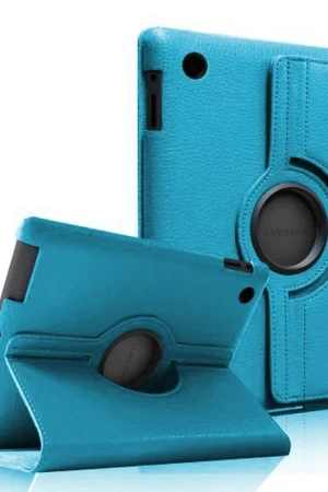 Prix Cassé Étui Rotatif pour Galaxy Tab A9 Plus 11 Bleu clair