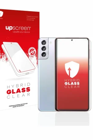 Commander Maintenant upscreen Hybrid Glass Clear Premium Protection d'écran en verre pour Samsung Galaxy S21 5G (Avant+Caméra)