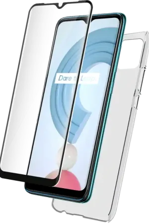 Pack RealMe C21 Coque Transparente + Verre trempé Bigben Prix Choc