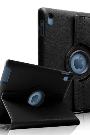 Commander Vite Etui Rotatif pour iPad 10.9 et iPad 11 - Noir