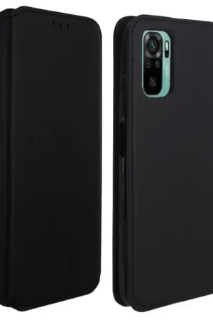 Book case pour XIAOMI REDMI NOTE 10 4G  NOIR Quantité Limitée