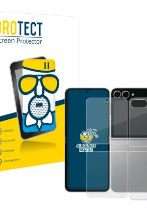 BROTECT AirGlass Matte Protection d'écran en verre mat pour Samsung Galaxy Z Flip 6 (Avant+Arrière) Remise